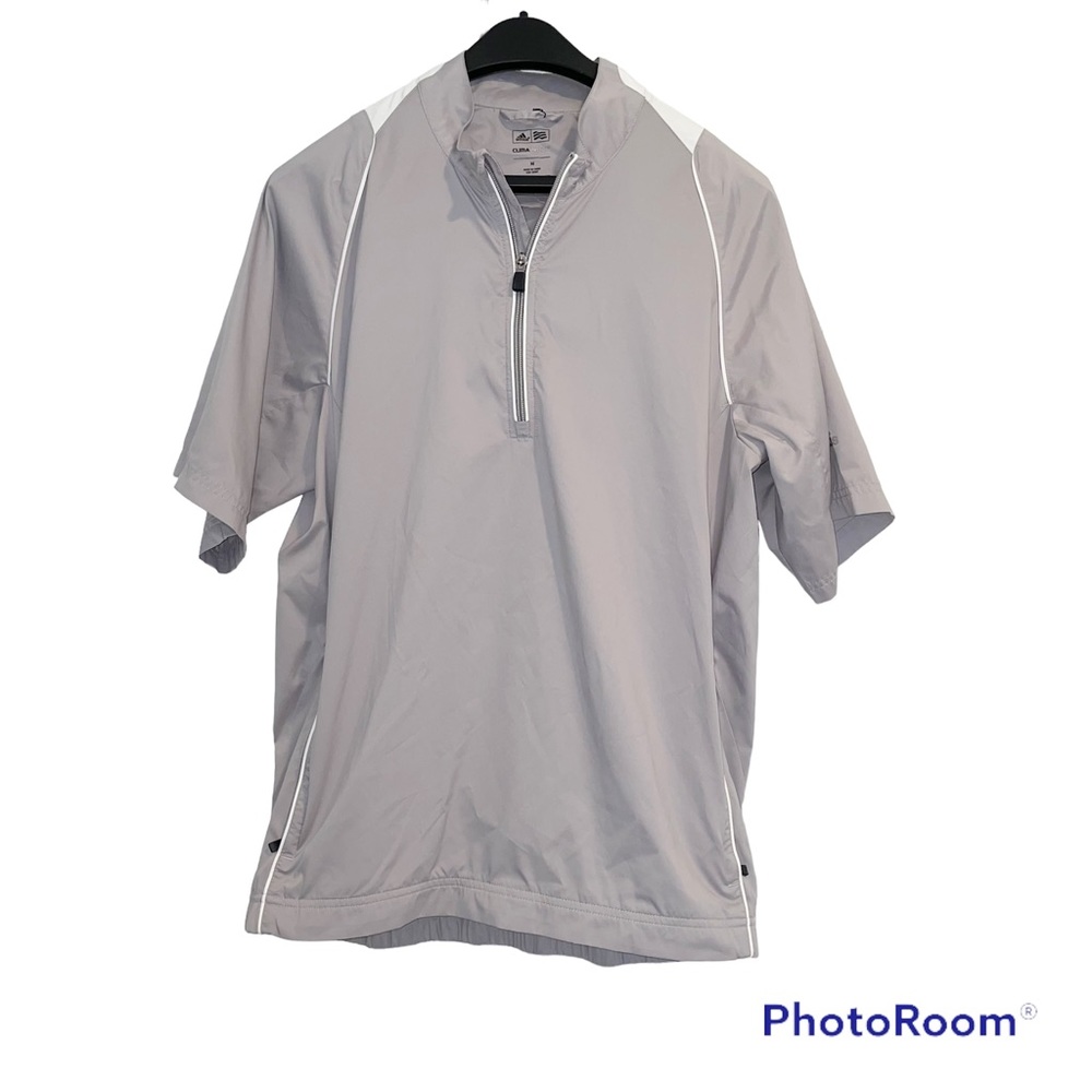 Adidas Climaproof wind Gray golf jacket